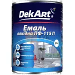 Емаль темно-сіра DeKart 2,8л ПФ-115 DekArt Україна