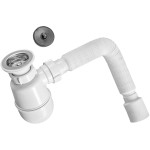 Сифон для умивальників Solo Plast К1310