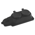 Колодка 2 гнізда з\з 16а каучук 62-54-15 87313