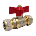 Кран металопласт д20х20