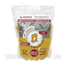 Система вирівнювання плитки (основа) Miні 2.0 500шт Адванта 19526