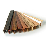 Кут захисний пластиковий декоративний 20х20 вишня (120) 2,7м.