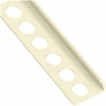 Кут плиточний 2,5м 9мм зовн бежевий пласт 19054