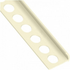 Кут плиточний 2,5м 9мм зовн бежевий пласт 19054