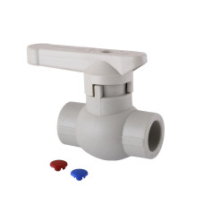 Кран кульовий латунь ППР д20 Kalde 27340