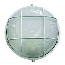 Світильник скло-метал E27 60/75W  круг 175х90мм IP54  36-93-32/34