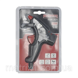 Пістолет клейовий Haisser 20W 390913