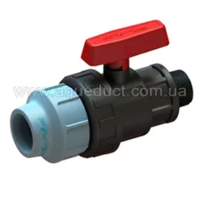 Кран ПВХ 20х1/2 Зовн STR 27747