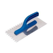 Терка нерж з пласт ручкою 130*270 зуб 12мм