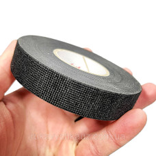 Ізострічка Антискрип Велюр чорна 25м 1500191