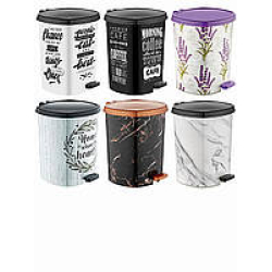 Відро для сміття 11л з педаллю Decor D-010 151512