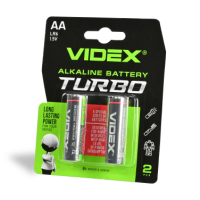 Батарейка Videx LR6 пальчик (за 2шт) 69014