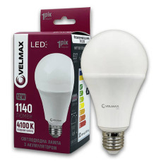 Лед-лампа Velmax 8W Е27 4100К 21-13-58 свіча 68718