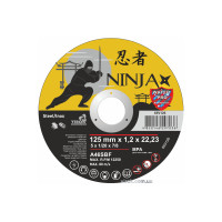 Диск відрізний 125х2мм Ninja по металу/нерж 39190