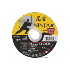 Диск відрізний 125х2мм Ninja по металу/нерж 39190