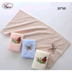 Рушник мікрофібра 25х50 кольорові 159214 Україна