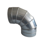 Відвід гофра нерж д160 90град. 27384 Україна