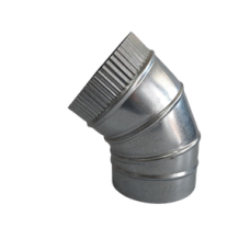 Відвід гофра оцинкований д125 45* 27164 Україна