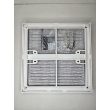 Вентиляційна решітка з схов кріпл 210х210мм