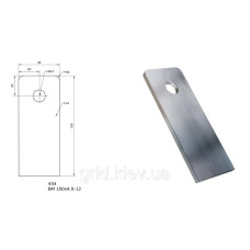 Вухо для навіс замка 40х100мм