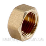Заглушка внутр 1 латунь 1409 27429