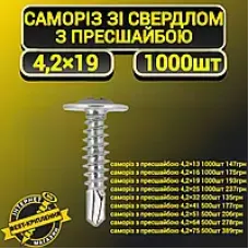 Саморіз ПШ 4,2х19 31899