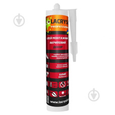 Клей акриловий  Лакрисіл декор білий 0,4кг 39356