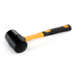 Киянка гумова 680г чорна з фібергл. ручк 99359