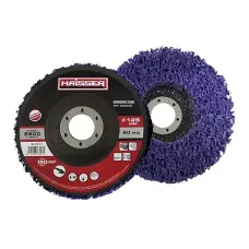 Круг зачисний вспінен. абразив д125мм Haisser 35116