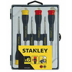 Набір викруток прецизійних Stanley 6шт 92010