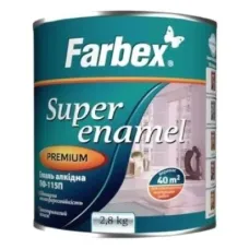Емаль біла Фарбекс 33439 2,8кг(р)