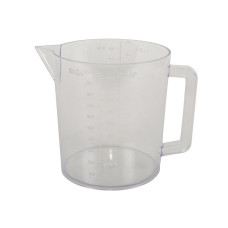 Кружка мірна 1л Мед зі зливом