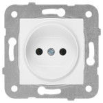 Розетка врізна одинарна без рамки Viko Karre 87440