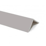 Кут захисний пластиковий декоративний 20х20 сірий (174) 2,7м.