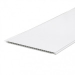 Вагонка 25см білий мат (за м2) 19168