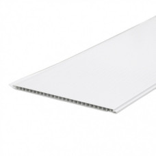 Вагонка 25см білий мат (за м2) 19168