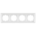 Рамка під вимикач 4-на Viko Мерідіан горизонт 87160