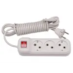 Подовжувач Люксел 3 м 2 гнізда 87033