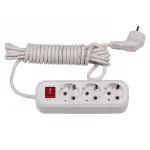 87018 подовжувач Люксел 3м 3 гнізда