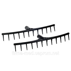 Граблі пластикові Мед 600мм 179552