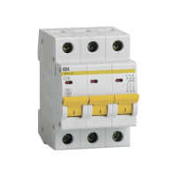 Автоматичний вимикач 3Р 16А IEK 81004
