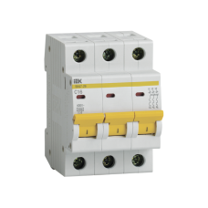 Автоматичний вимикач 3Р 16А IEK 81004