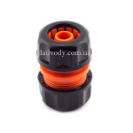 Муфта пластмас з'єднувальна для поливу 1/2-1/2 SLD подовжена