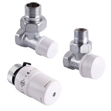 Набір Крани для радіатора кут 1/2 Arco подача+зворотка 27826 Іспанія