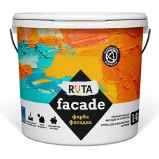 Фарба в/е  мульті Фасад біла матова 1,4кг Рута 33208 ЗІП Україна