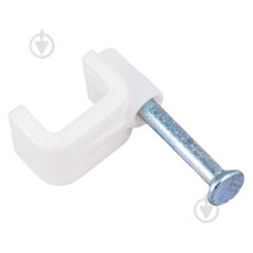 Скоба для плоского провода №6