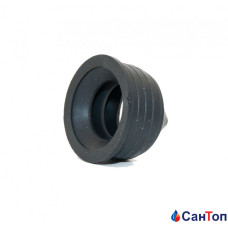 Манжет сантехнічний 50/40 чорнийсиній 27077