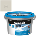 Затирка Ceresit 1кг вологостійка сріблястий 04 19558