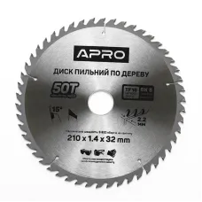 Диск пильний 210х50Tх32 APRO 390296