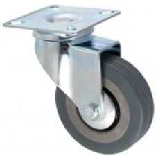 Опора колісна сіра зі штиром 50мм. 3-011 47017